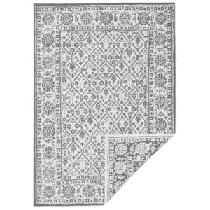 NORTHRUGS Kusový koberec Twin-Wendeteppiche 103116 grau creme 200x290 cm