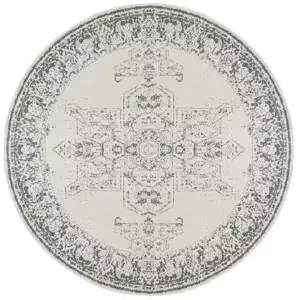 NORTHRUGS Kusový koberec Twin Supreme 104139 Green/Cream kruh 200x200 (průměr) kruh