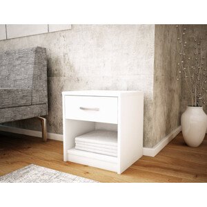Casarredo Noční stolek MARK 026 bílá