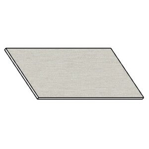 Casarredo Kuchyňská pracovní deska 140 cm aluminium mat