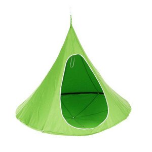 Tempo Kondela Závěsné houpací křeslo KLORIN NEW CACOON HAMMOCK, zelená KIDS + kupón KONDELA10 na okamžitou slevu 3% (kupón uplatníte v košíku)