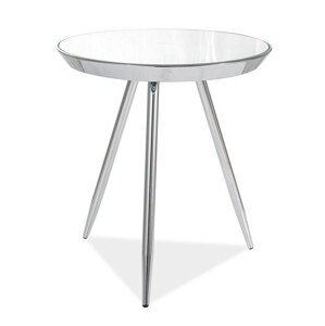 Casarredo Konferenční stolek BORA C chróm/zrcadlo