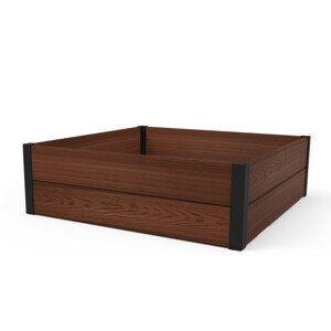 Keter MAPLE SQUARE – zahradní květináč hnědý