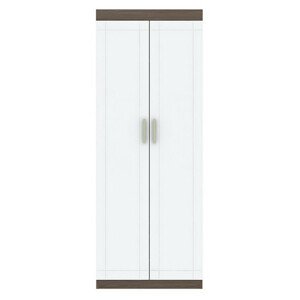 Casarredo Šatní skříň 2D TENESSI bergamo jilm/bílá lesk