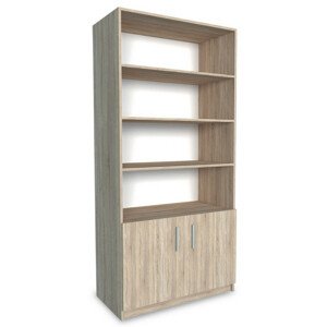 Casarredo Regál OFFICE – dub sonoma