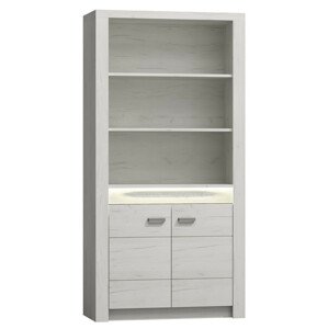 Casarredo Regál INDIANAPOLIS I-5 jasan bílý
