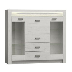 Casarredo Komoda - bar INDIANAPOLIS I-8 jasan bílý