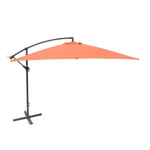 Rojaplast Slunečník kovový 8080 - 270cm - terracota