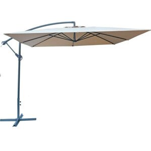 Rojaplast Slunečník kovový 8080 - 270 cm - béžový