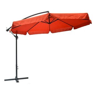 Rojaplast Slunečník Exclusive boční 300 cm - terracota