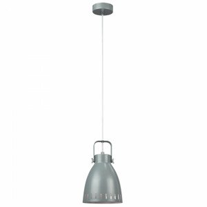 Tempo Kondela Visící lampa AIDEN typ3 - šedá / kov + kupón KONDELA10 na okamžitou slevu 3% (kupón uplatníte v košíku)