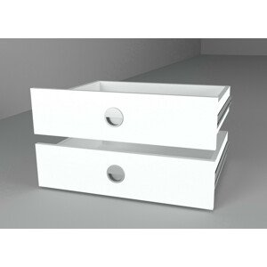 Casarredo Zásuvky (2ks) ke skříni CORA – bílá