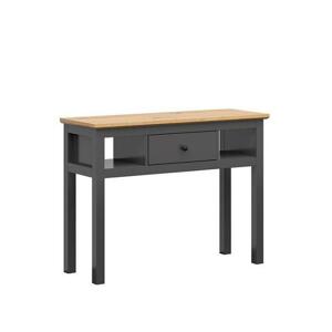 BRW HESEN toaletní stolek TOL1S/9/11, grafit/dub artisan