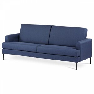 Autronic Trojmístná sedačka ASB-019 BLUE, modrá