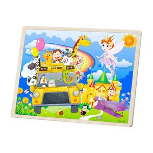bHome Dřevěné puzzle ZOO MHBH1180