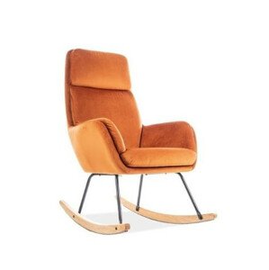 Casarredo Houpací křeslo HOOVER - oranžové