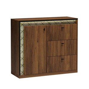 Casarredo Komoda 1D3S SOLANA S-5 ořech