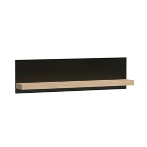 Casarredo Závěsná police BARBUS dub artisan/černá