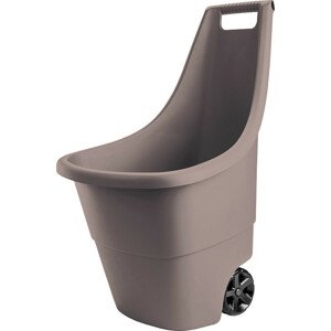 Keter Plastový vozík EASY GO 50L - hnědý