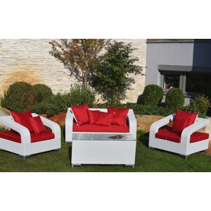 Dimenza Dimenza zahradní sedací souprava BORDEAUX - bílá