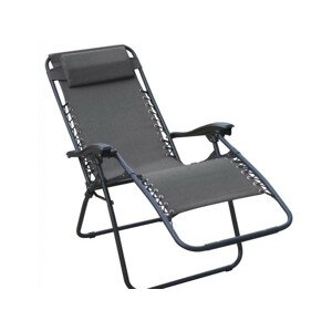 Dimenza Zahradní relaxační lehátko - šedé