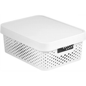 Curver Box INFINITY DOTS 11L - bílý