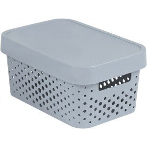 Curver Box INFINITY DOTS 4,5L - šedý
