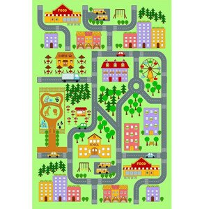 Tempo Kondela Koberec EBEL 100x150 - vícebarevný + kupón KONDELA10 na okamžitou slevu 3% (kupón uplatníte v košíku)