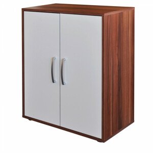 Idea Prádelník s dvířky 61501 ořech/bílá