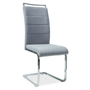 Casarredo Jídelní čalouněná židle H-441 šedá látka
