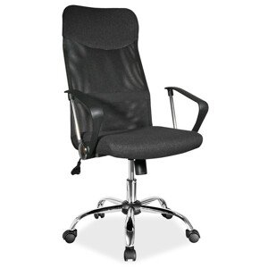 Casarredo Kancelářská židle Q-025 černá látka