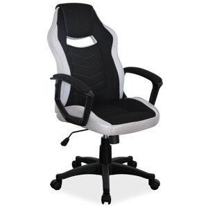 Casarredo Kancelářské křeslo CAMARO černá/šedá