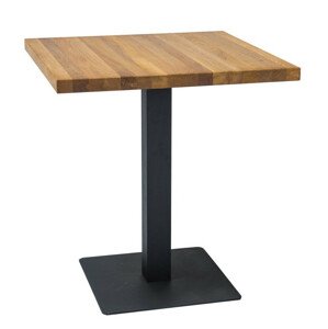 Casarredo Jídelní stůl PURO dub masiv 80x80 cm