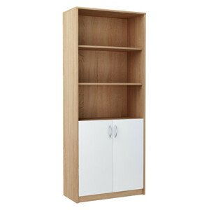 Casarredo Regál MAX 5 dub sonoma/bílá