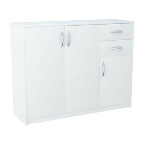Casarredo Komoda AGNES/HIT 3D2S bílá