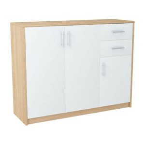 Casarredo Komoda AGNES/HIT 3D2S dub sonoma/bilá