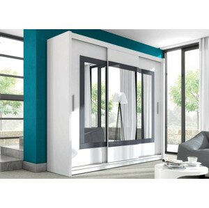 Casarredo Šatní skříň PRESTON 250 bílá