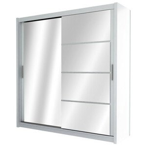 Casarredo Šatní skříň BRANDON 203 bílá