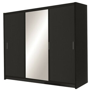Casarredo Šatní skříň MONZA 250 černá