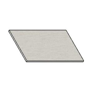 Casarredo Kuchyňská pracovní deska 60 cm - aluminium mat