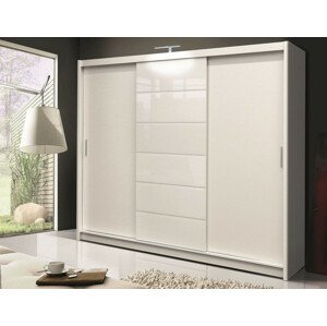 Casarredo Šatní skříň MALIBU bílá