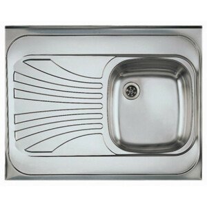 Casarredo Nerezový dřez CLASSIC 30X celoplošný pravý s rámem