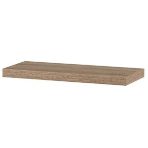 Autronic Nástěnná polička 60cm P-001 SON1 - dub sonoma