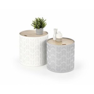 Halmar Odkládací stolky Alba - set 2 ks