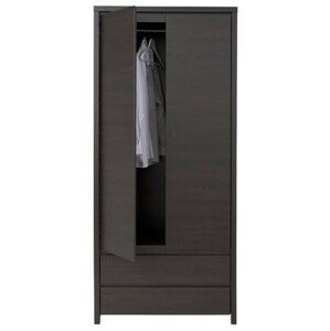 BRW Skříň Kaspian SZF2D2S Wenge