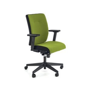 Kancelářská ergonomická židle POP – látka,  zelená