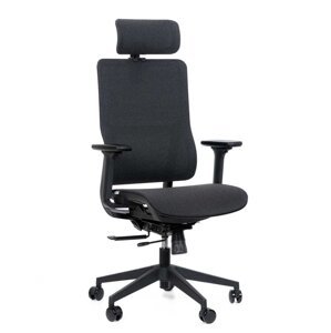 Kancelářská ergonomická židle Sego RUBIQ — černá
