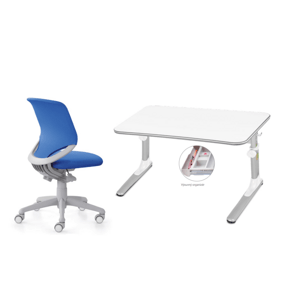 Dětský set Smarty  JUNIOR – mordý set židle + stůl