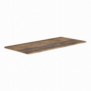 Deska stolu ERGODESK — 160x75x1,8 cm, laminovaná dřevotříska, více barev ořech rustikal