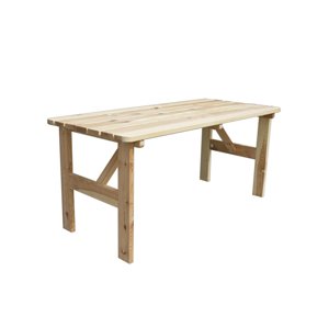 Zahradní stůl VIKING 200 — 200×70, masiv